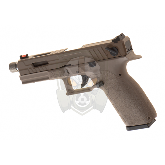 KP-13F TBC Full Auto Metal Version Co2 - Tan -