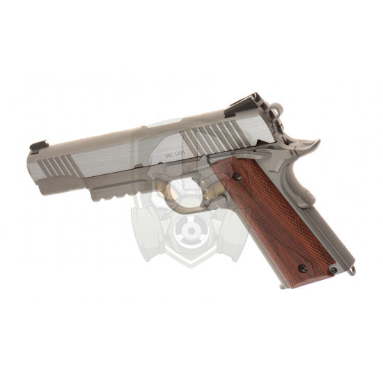 TAC 1911 Full Metal Co2 - Silver -