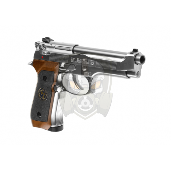 M92 Samurai Edge Biohazard Full Metal Co2 - Silver -