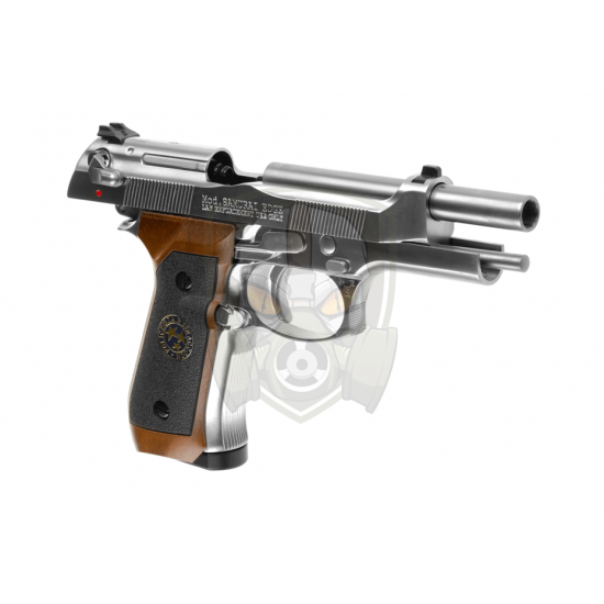 M92 Samurai Edge Biohazard Full Metal Co2 - Silver -