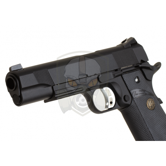 M1911 MEU Full Metal GBB - Black - KJ Works -