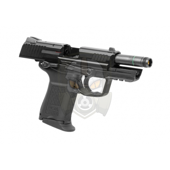 H&K HK45CT Metal Version GBB - Black -