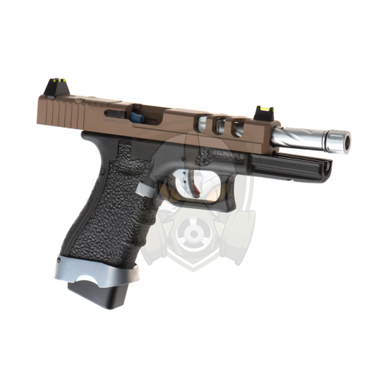 EU17 Vented GBB - Black/Tan -