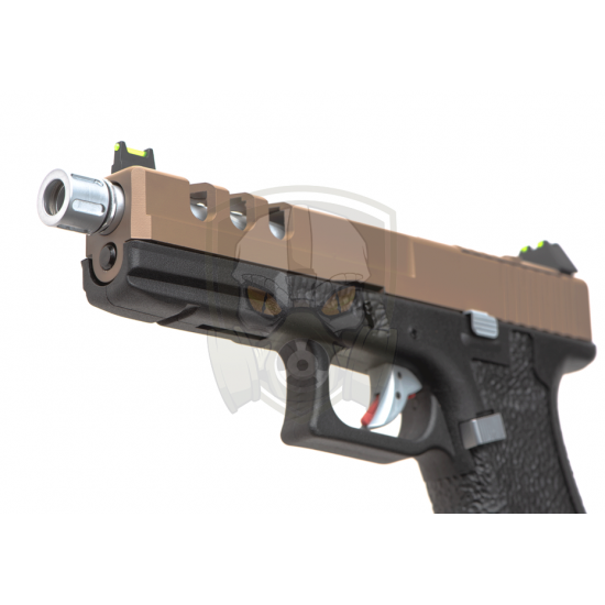 EU17 Vented GBB - Black/Tan -