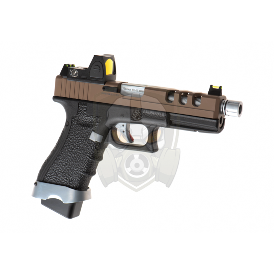 EU17 Vented + BDS GBB - Black/Tan -