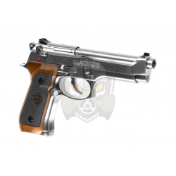 M92 Samurai Edge Biohazard Full Metal GBB - Silver -