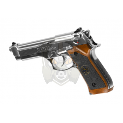 M92 Samurai Edge Biohazard Full Metal GBB - Silver -