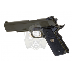 M1911 MEU Tactical Full Metal GBB - OD -