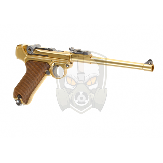 P08 8 Inch Full Metal GBB - Gold -