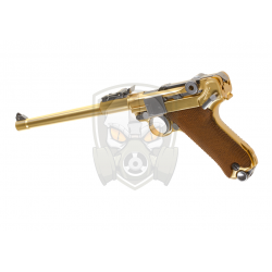 P08 8 Inch Full Metal GBB - Gold -