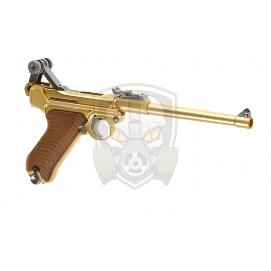 P08 8 Inch Full Metal GBB - Gold -