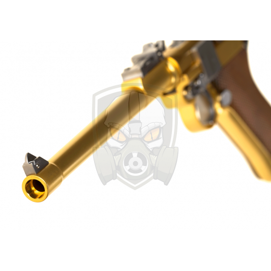 P08 8 Inch Full Metal GBB - Gold -