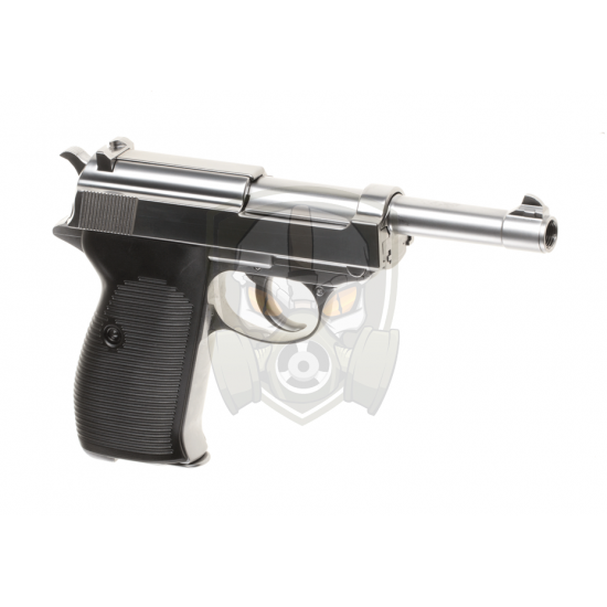 P38 Full Metal GBB - Silver -