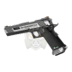 Hi-Capa 6 Force A Silver Barrel Full Metal GBB - Dual Tone -