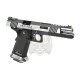 Hi-Capa 6 Force A Silver Barrel Full Metal GBB - Dual Tone -