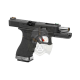 G-Force 17 BK Silver Barrel Metal Version GBB - Black -