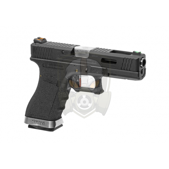 G-Force 18C BK Silver Barrel Metal Version GBB