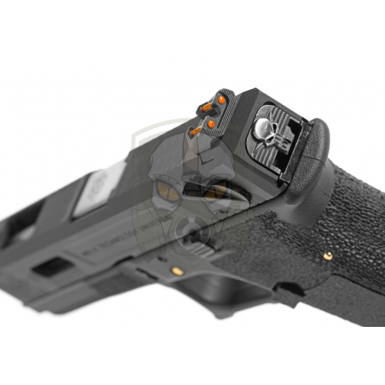 G-Force 18C BK Silver Barrel Metal Version GBB