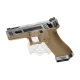 G-Force 18C SV Silver Barrel Metal Version GBB - Desert -