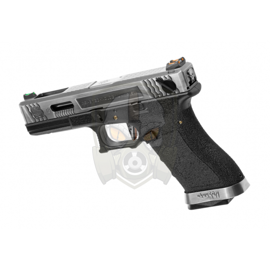 G-Force 18C SV Silver Barrel Metal Version GBB - Black -
