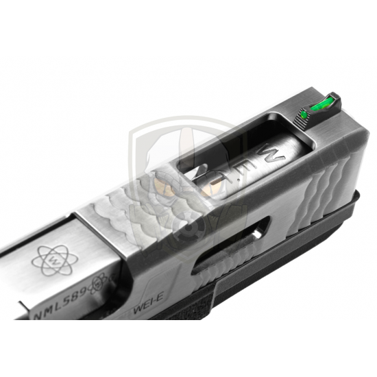 G-Force 18C SV Silver Barrel Metal Version GBB - Black -