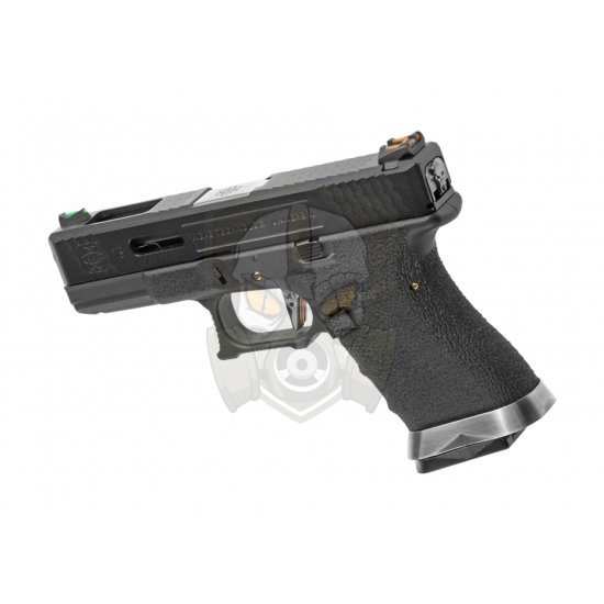 G-Force 19 BK Silver Barrel Metal Version GBB