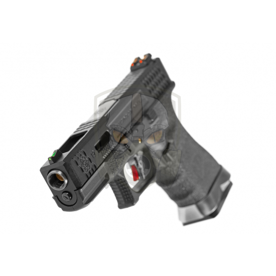 G-Force 19 BK Silver Barrel Metal Version GBB