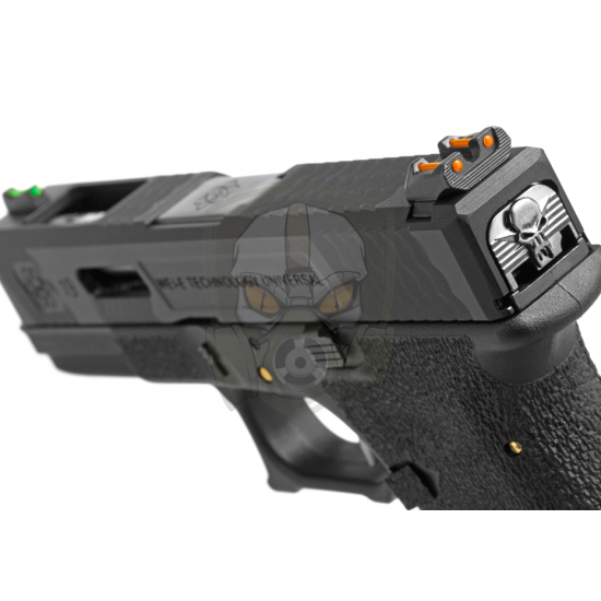 G-Force 19 BK Silver Barrel Metal Version GBB