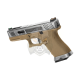 G-Force 19 SV Silver Barrel Metal Version GBB - Desert -