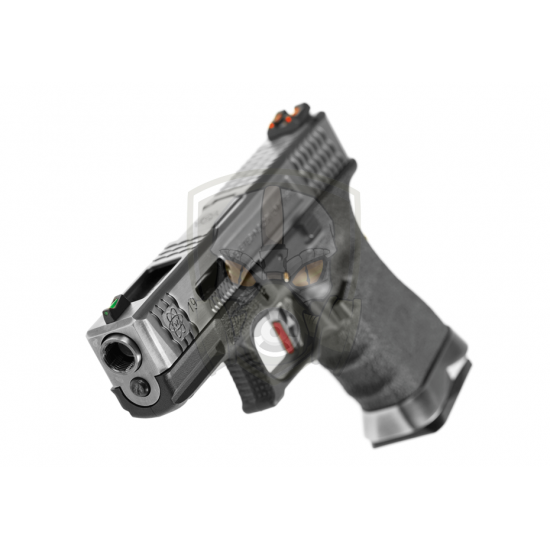 G-Force 19 SV Silver Barrel Metal Version GBB - Black -