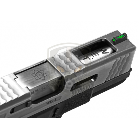 G-Force 19 SV Silver Barrel Metal Version GBB - Black -