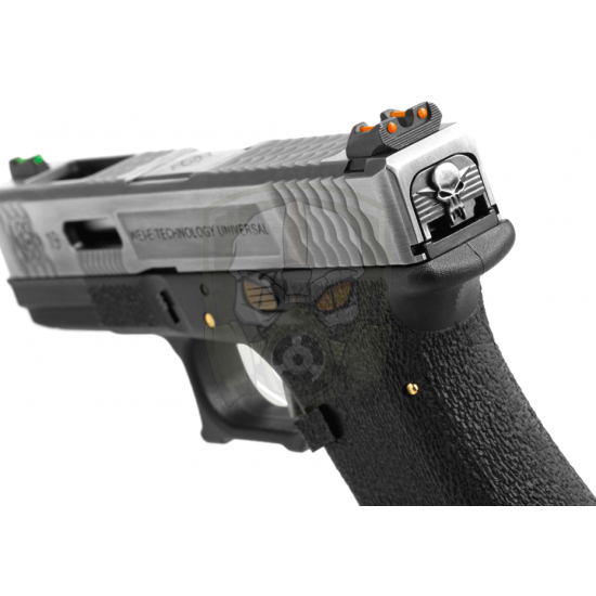 G-Force 19 SV Silver Barrel Metal Version GBB - Black -