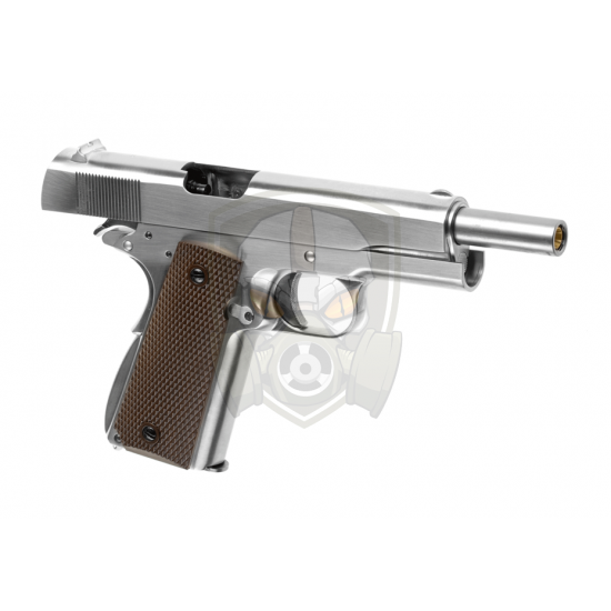 M1911 Full Metal V3 GBB - Silver -