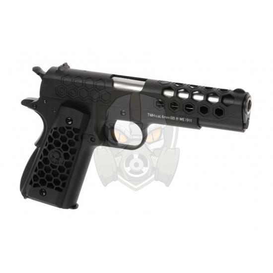 M1911 Hex Cut Full Metal GBB - Black -