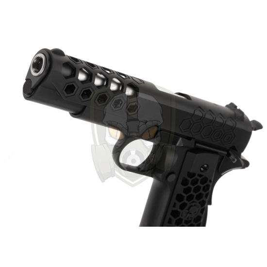 M1911 Hex Cut Full Metal GBB - Black -
