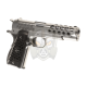M1911 Hex Cut Full Metal GBB - Silver -