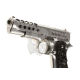 M1911 Hex Cut Full Metal GBB - Silver -