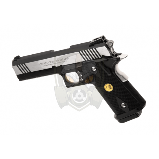 Hi-Capa 4.3 OPS Full Metal GBB - Silver -