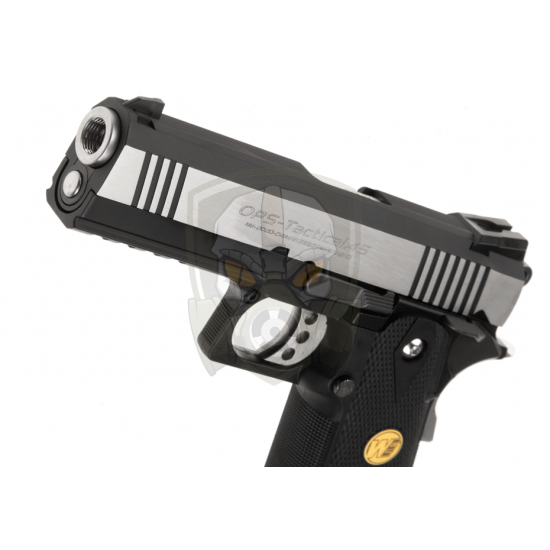 Hi-Capa 4.3 OPS Full Metal GBB - Silver -