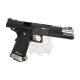 Hi-Capa 6 Force A Silver Barrel Full Metal GBB - Black -