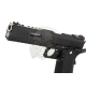 Hi-Capa 6 Force A Silver Barrel Full Metal GBB - Black -