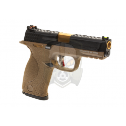 WET-05 BK Gold Barrel Metal Version GBB - FDE -