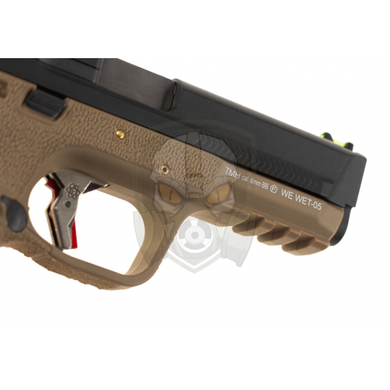 WET-05 BK Silver Barrel Metal Version GBB