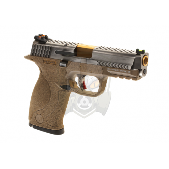 WET-05 SV Gold Barrel Metal Version GBB - FDE -