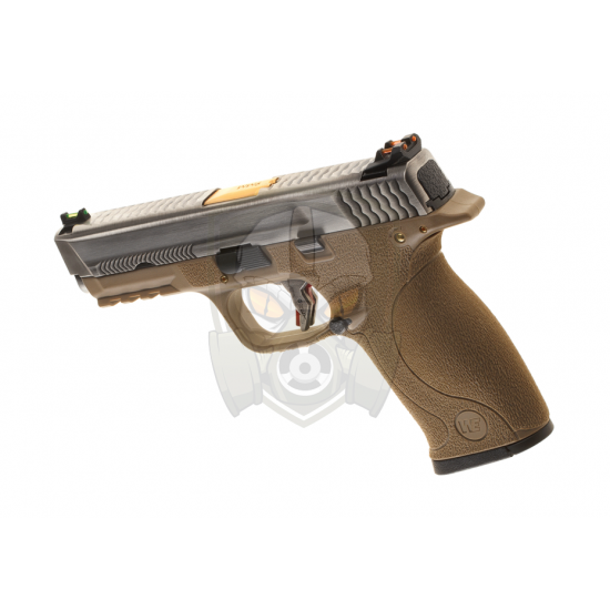 WET-05 SV Gold Barrel Metal Version GBB - FDE -