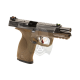 WET-05 SV Silver Barrel Metal Version GBB - FDE -
