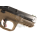 WET-05 SV Silver Barrel Metal Version GBB - FDE -