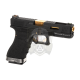 G-Force 17 BK Gold Barrel Metal Version GBB - Black -
