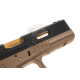 G-Force 17 BK Gold Barrel Metal Version GBB - Desert -