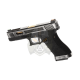 G-Force 17 SV Gold Barrel Metal Version GBB - Black -
